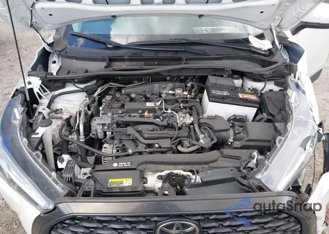 2022 Toyota Corolla Cross Le z USA, uszkodzony, nr VIN 7MUCAAAG9NV019636